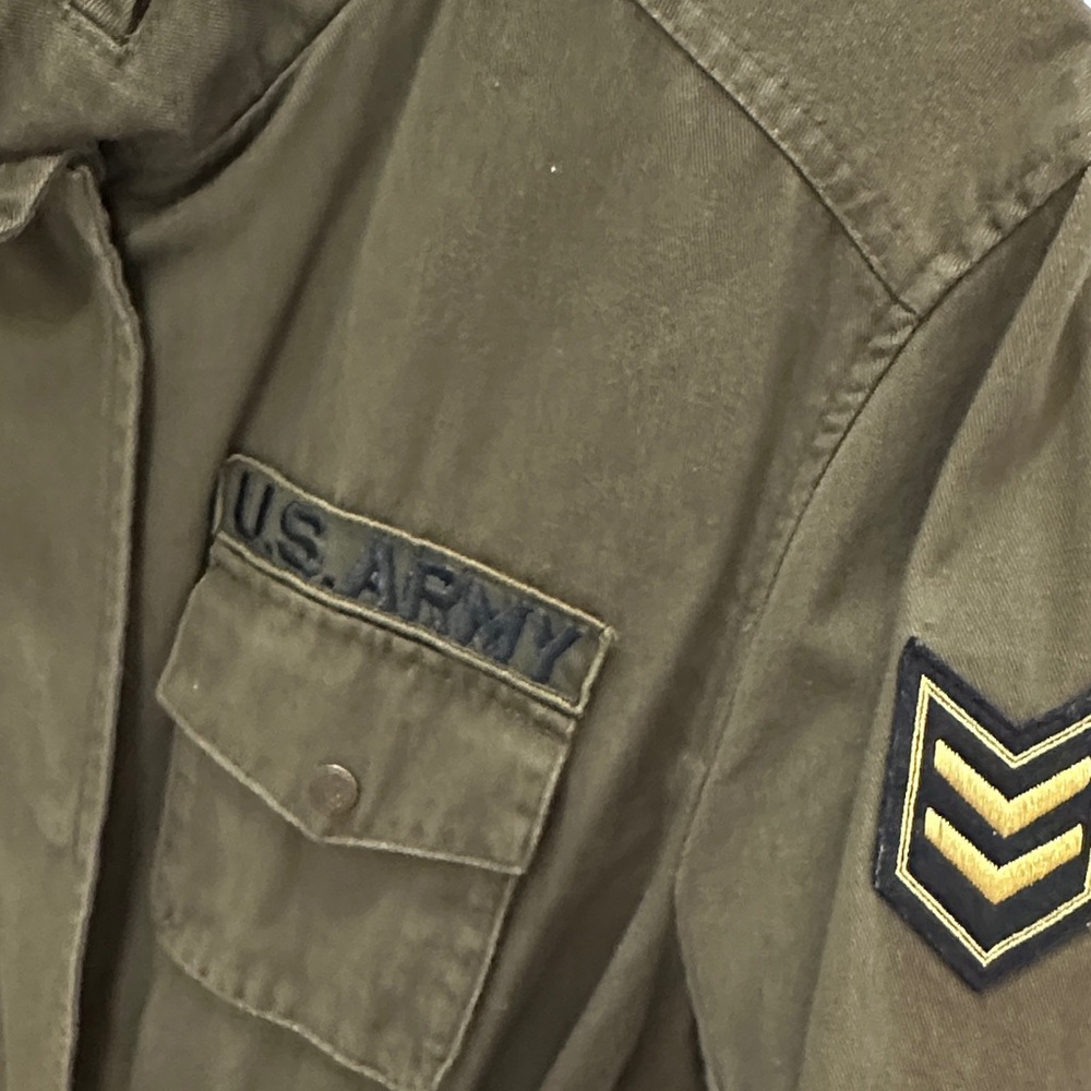 Embroidered Military Style Jacket - Picture 4 of 8